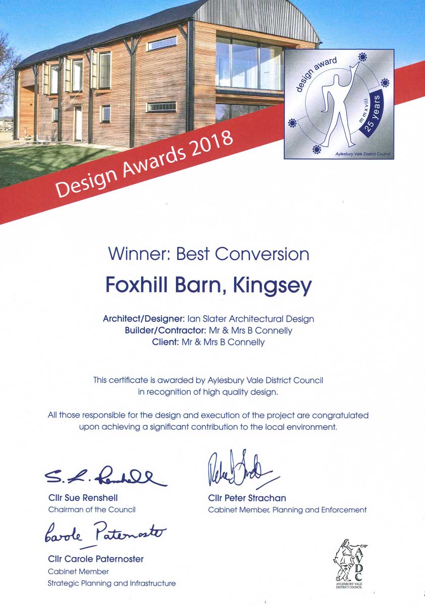 dutch barn conversion award