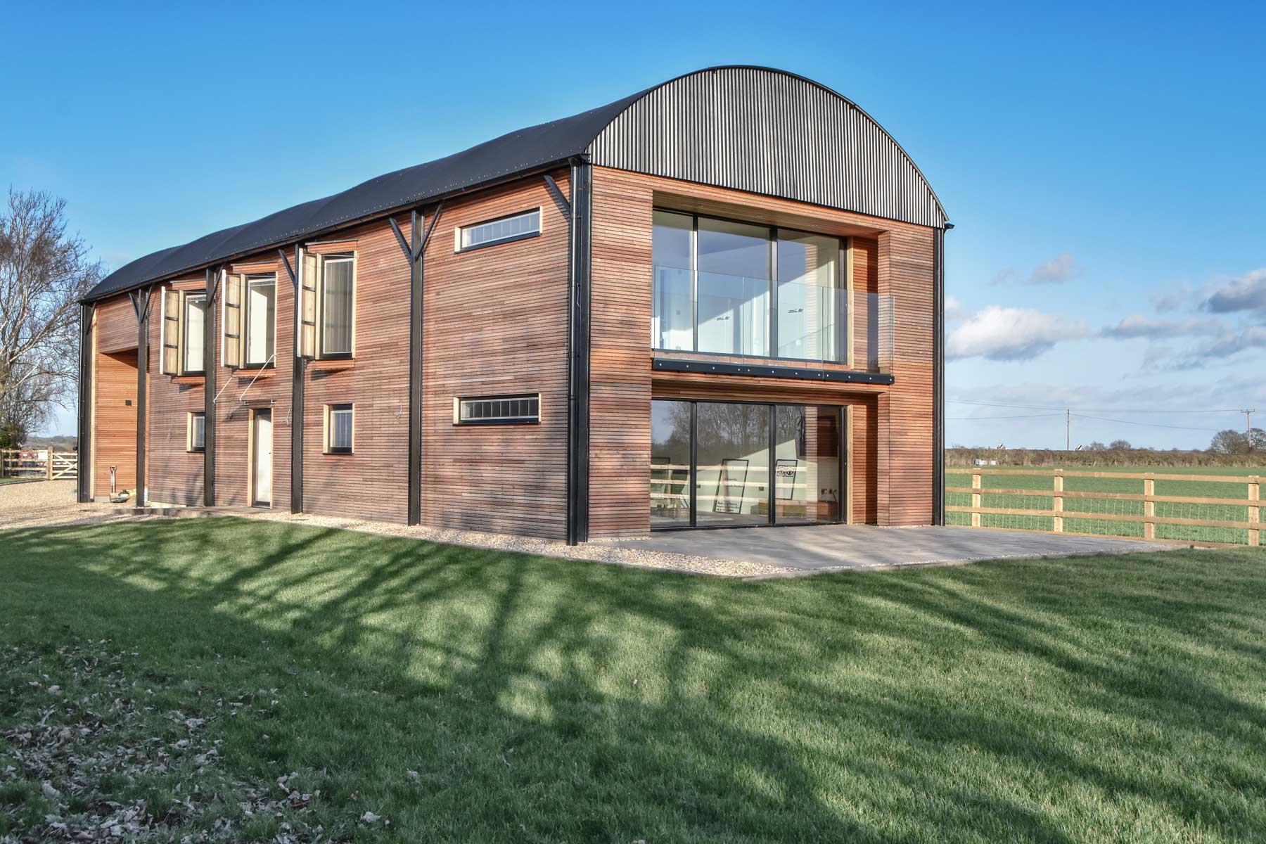 dutch barn conversion
