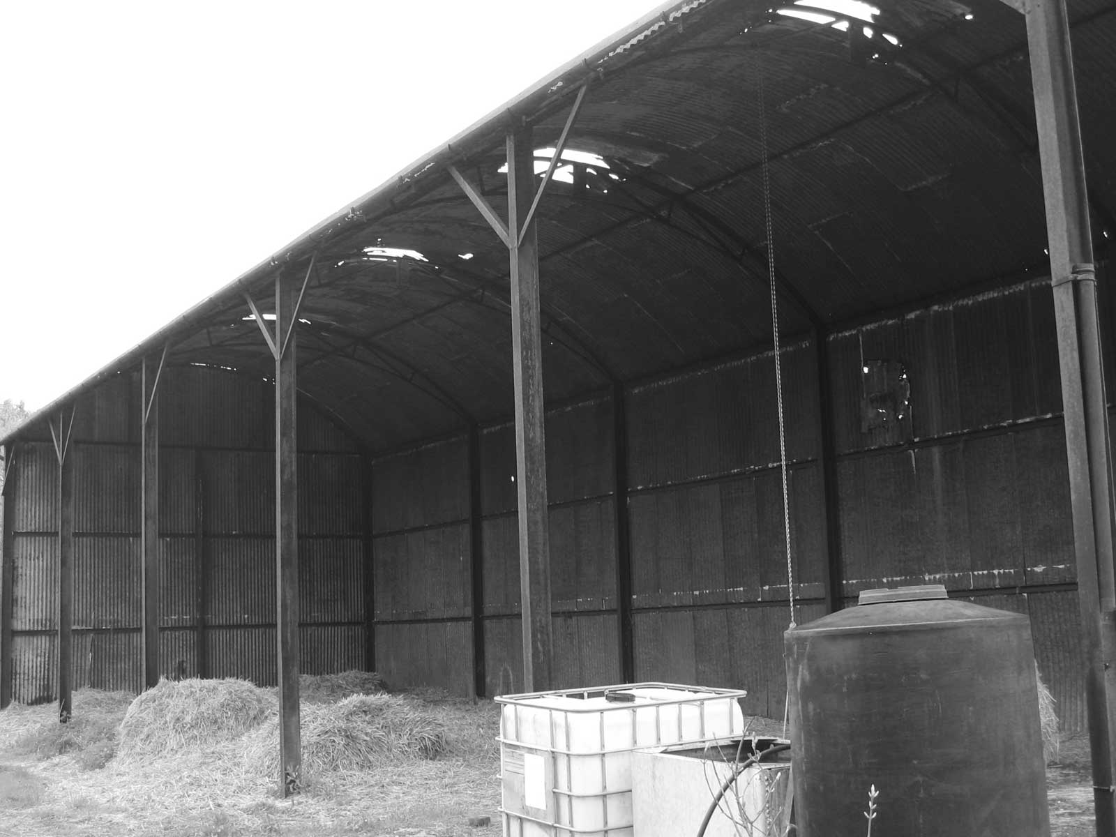 dutch barn conversion before