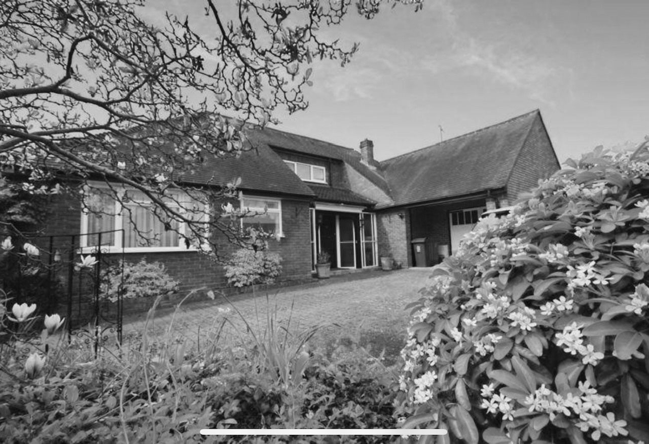 House in conservation area before