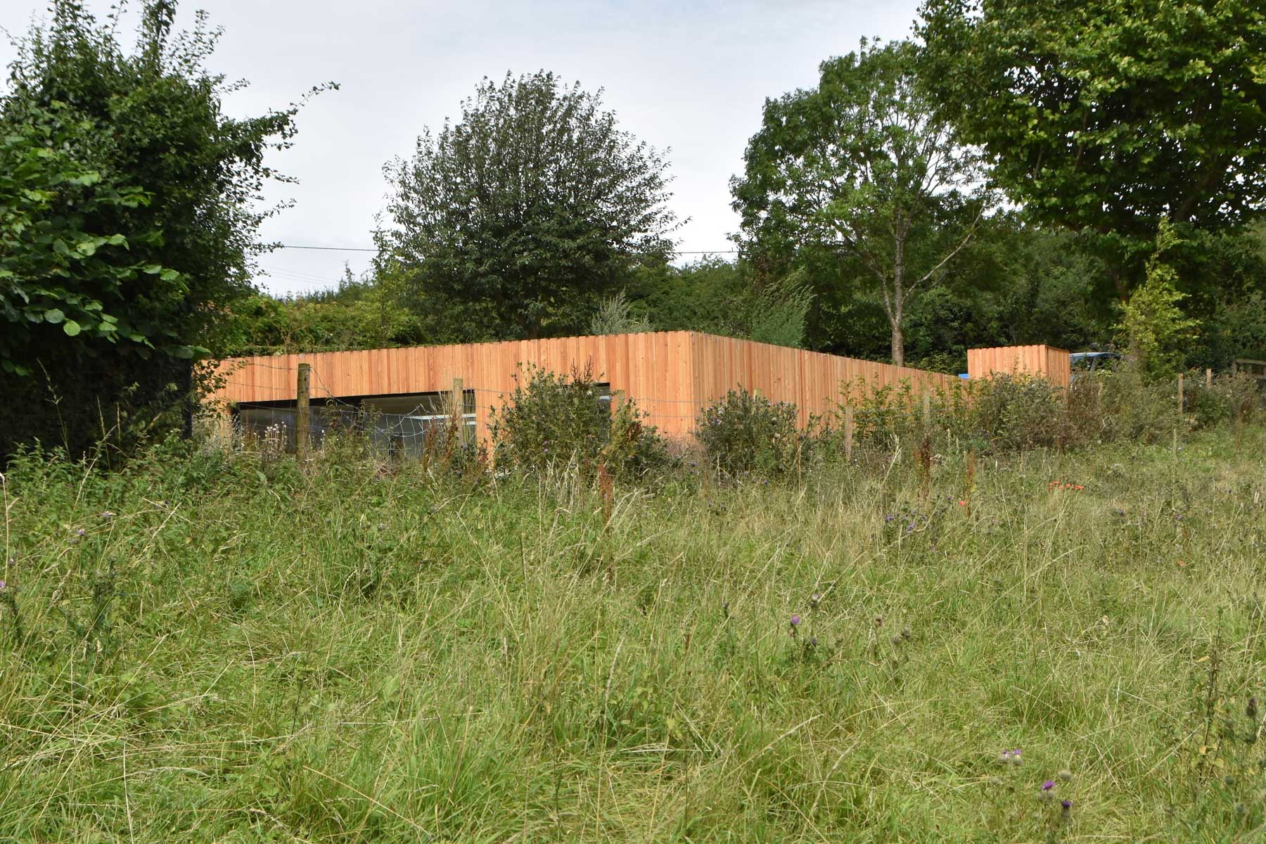 Semi-underground dwelling 