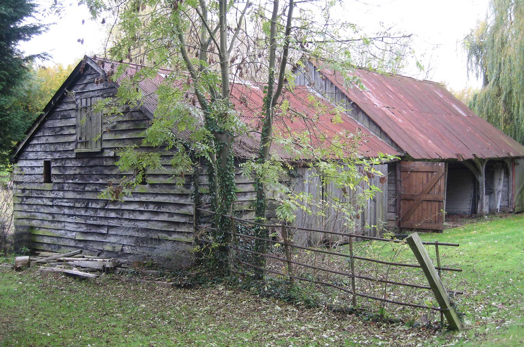 Ian Slater Converted Cart Shed Before